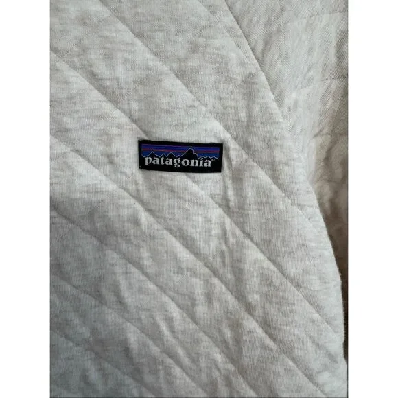 Patagonia quilted crewneck sweatshirt size small tall Excellent - Picture 4 of 5